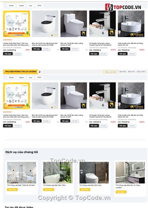 thiết bị nhà vệ sinh,bồn cầu,chậu rửa,nhà vệ sinh,Sharecode Website Thiết Bị Phụ Kiện Nhà Vệ Sinh